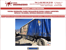 Tablet Screenshot of grupodecoraegido.com